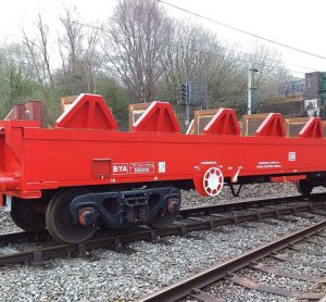 DB Cargo UK converts unused BYA wagon into open hot coil wagon