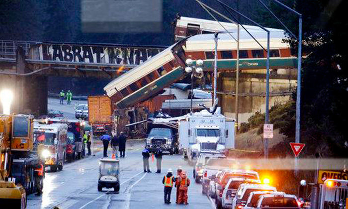 Derailed Amtrak train now known to have been speeding