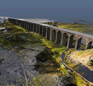 Network Rail uses laser and drone technology in viaduct restoration project