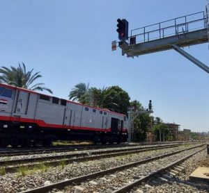 Signalling equipment installed on the Quseia Sector of the Beni Suef-Assuyt line