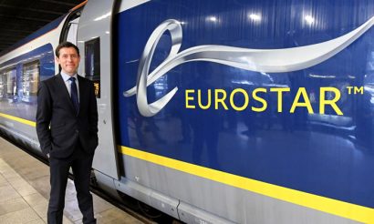 Eurostar launches its new e320 trains on the London-Brussels route