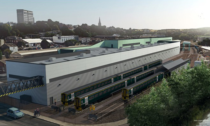 Work will begin on the new train maintenance depot in Exeter