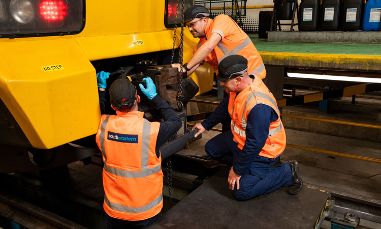 train maintenance Southeastern