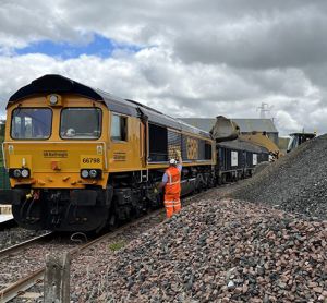 A train travelling under the new GBRf scheme