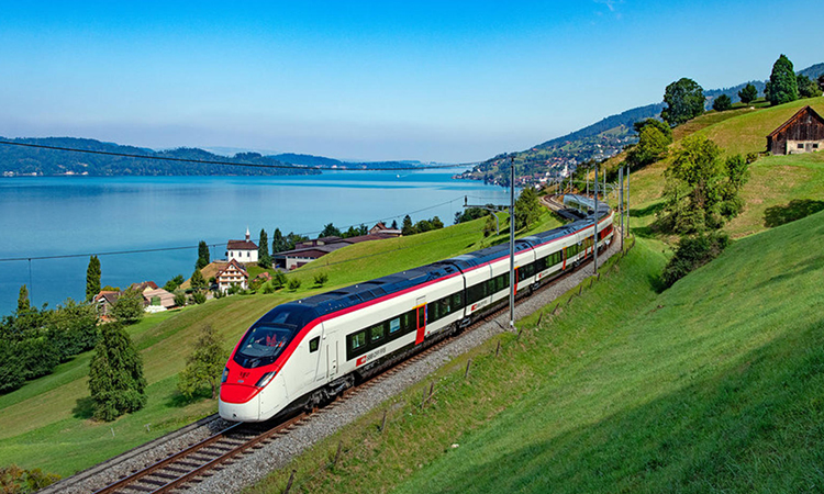 Image of a Stadler Giruno train that SBB have ordered