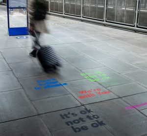 GTR unveils 'Affirmation Art' at train stations to support vulnerable passengers