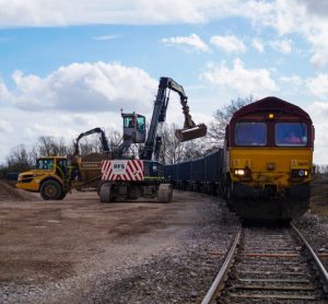 100th freight train arrives at HS2’s Bucks construction site