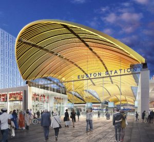 Construction work at HS2's Euston station takes major step forward