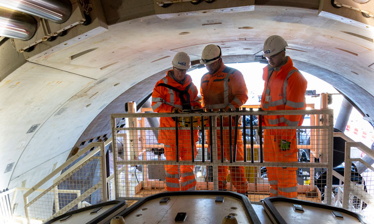 HS2 launches its first tunnel boring machine in the Midlands