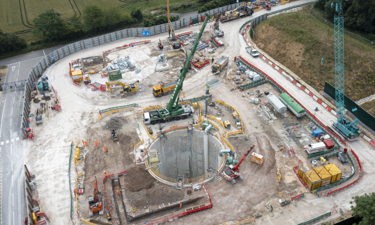 HS2 begins excavation of first 'barn design' tunnel vent shaft