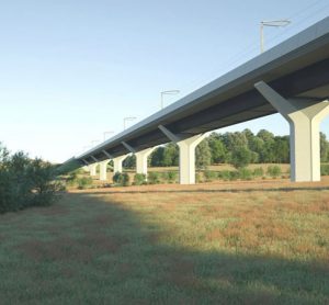 HS2 reveals pioneering viaduct design which cuts carbon