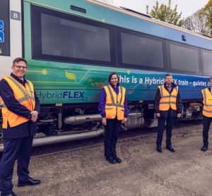 HybridFLEX battery-diesel train continues programme of testing