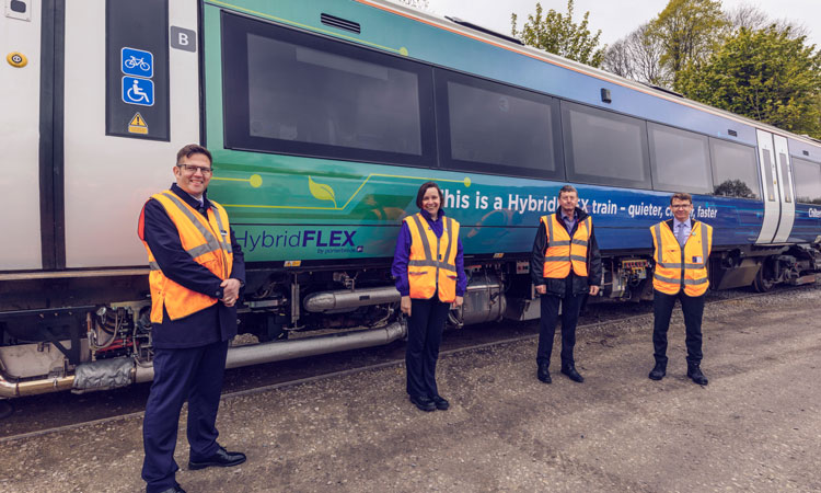 HybridFLEX battery-diesel train continues programme of testing