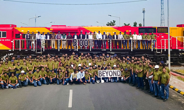 Indian Railways' Wabtec locomotive delivery