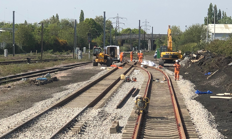 GB Railfreight unveils new intermodal sidings at Peterborough