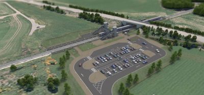 Construction of platforms begins at the new Inverness Airport station