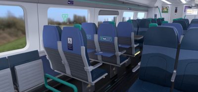 Artist impression of the new Javelin trains interiors