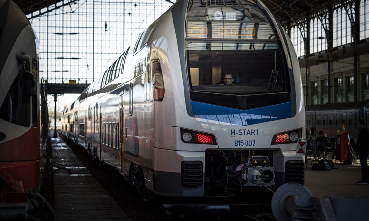 KISS double-decker train