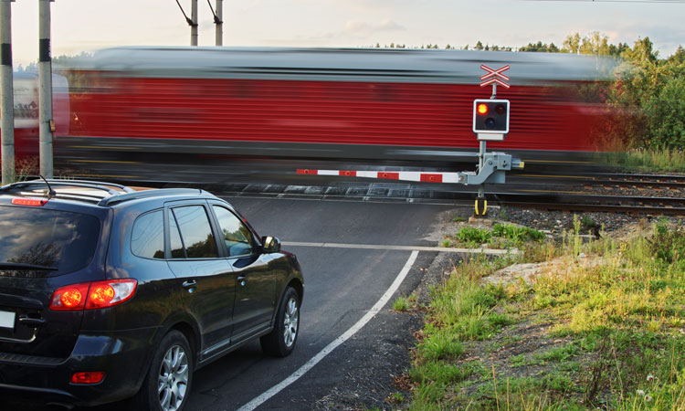 Train & Railroad Crossing Safety for Drivers