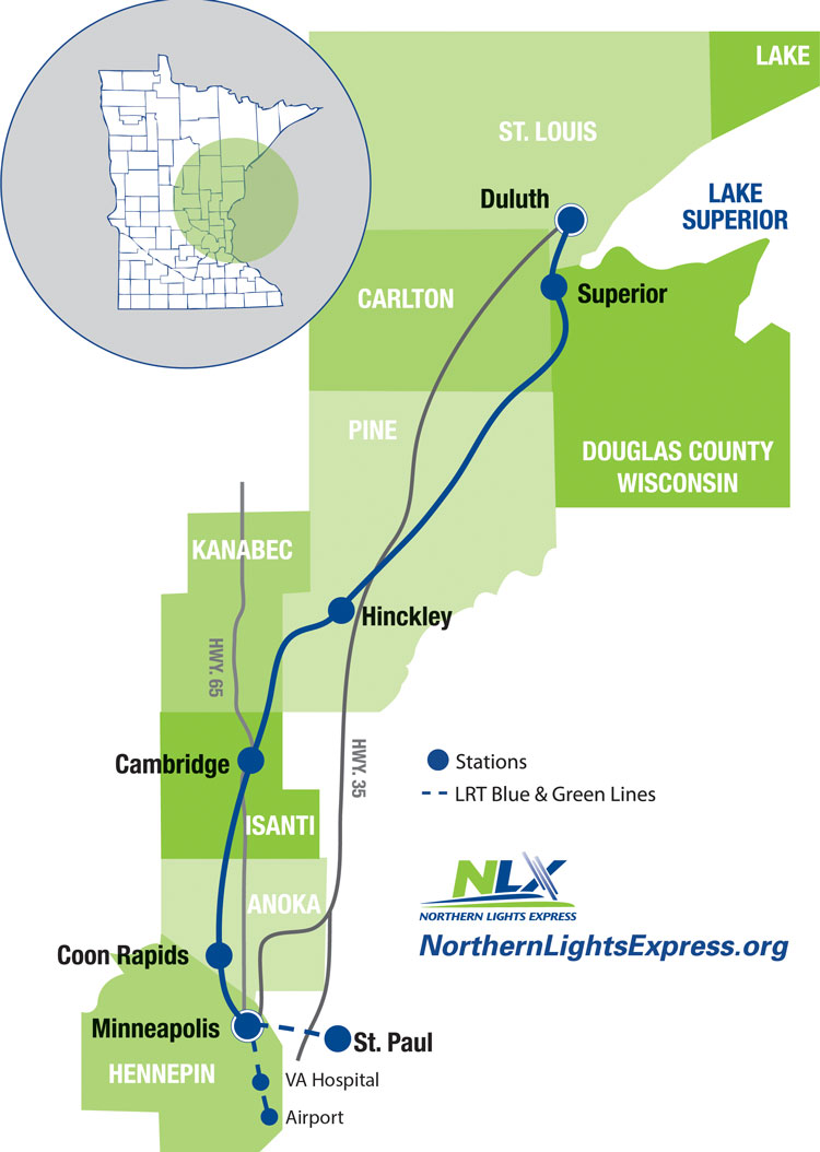 nlx map