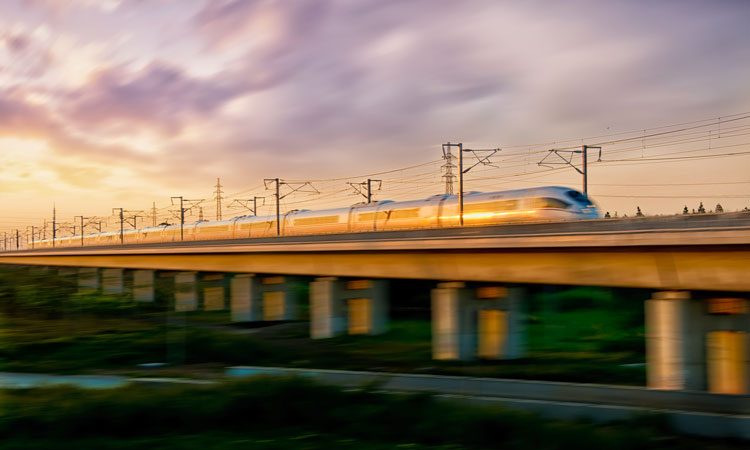 What is driving demand in the high-speed rail market?
