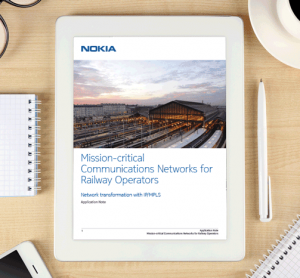 Whitepaper: Mission-critical communications networks for railway operators