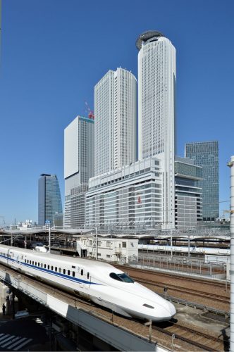 The infrastructure impact of high-speed rail systems in Japan has been significant: Nagoya Station.