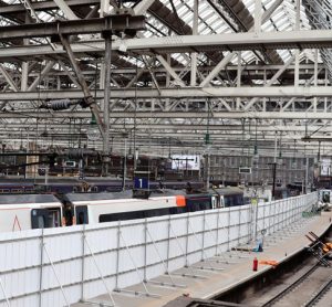Glasgow Central's Platform 1 improvement project is on-track