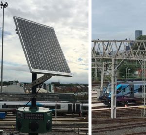 Network Rail's electronic scarecrow used to keep trains punctual in Manchester