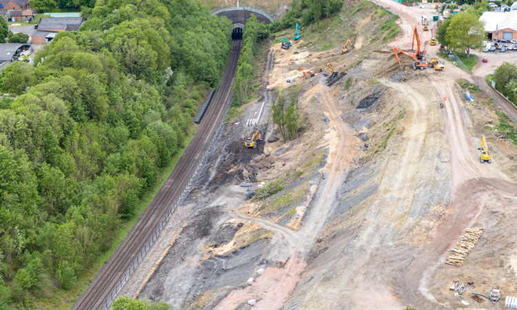 Network Rail continues work to prevent landslips on the Chiltern main line