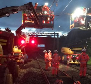 Network Rail overhauls OLE on West Coast main line to improve journeys