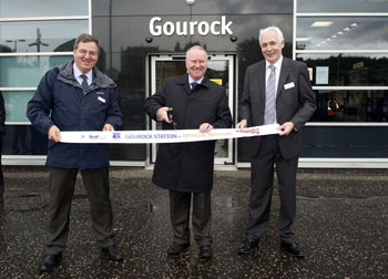 Opening of Gourock Station