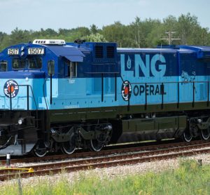 Operail launches its first LNG freight locomotive for testing