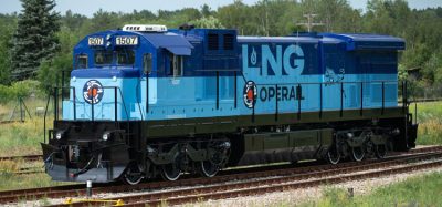 Operail launches its first LNG freight locomotive for testing