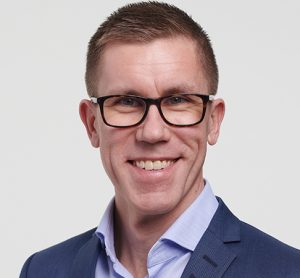 Headshot of Otso Ikonen, the new CEO of VR FleetCare