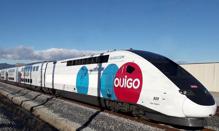 Lanzamiento del servicio SNCF de alta velocidad y bajo coste de Ouigo en España