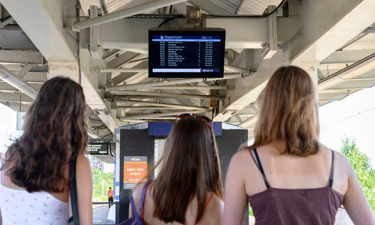 rail passengers