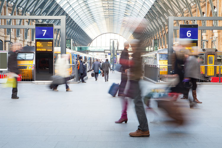 Rail passengers