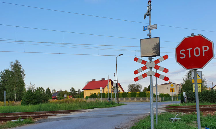 level crossing poland