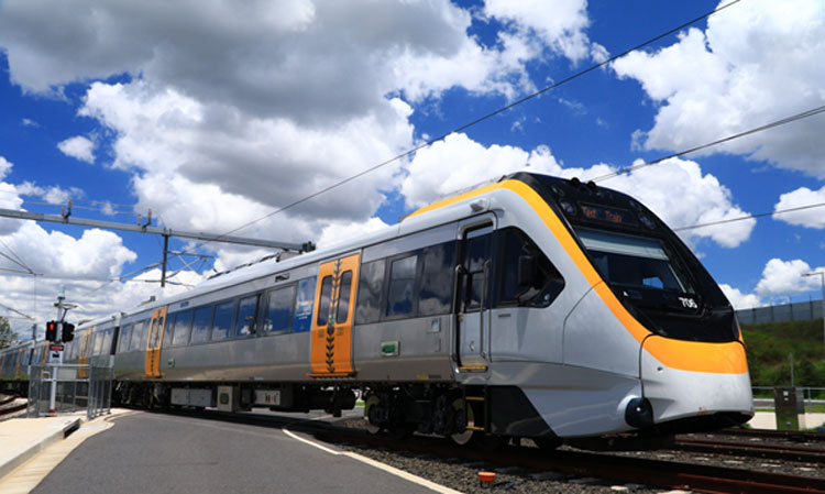 Bombardier celebrates the introduction into passenger service of the final New Generation Rollingstock (NGR) train in Queensland, Australia