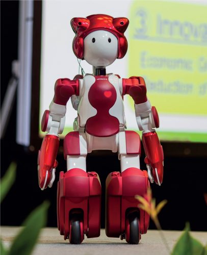 The JRE Communication Robot, EMIEW ai