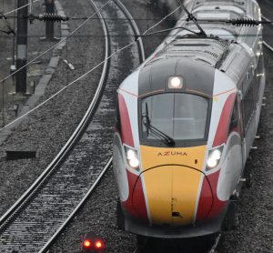 A LNER train on the East Coast Main Line