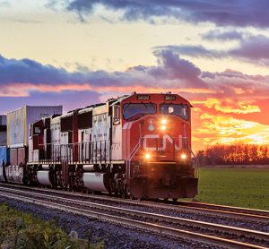 A CN train.