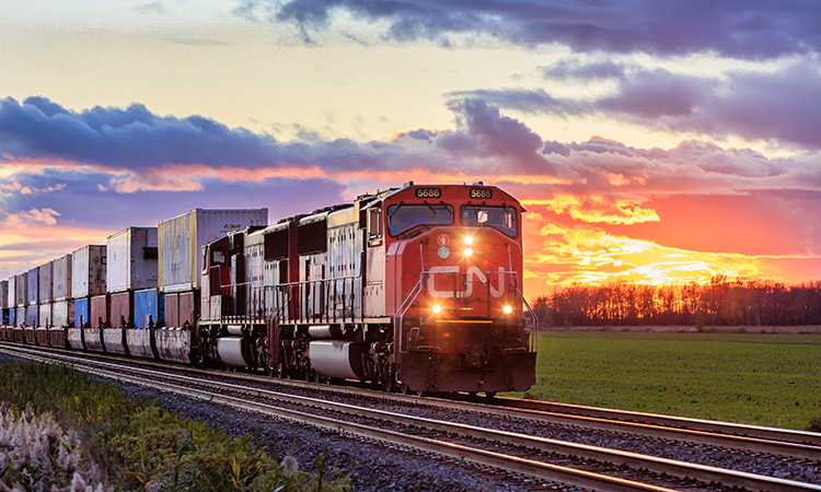 A CN train.