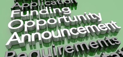 FOA Funding Opportunity Announcement Application Money Available Words 3d Illustration