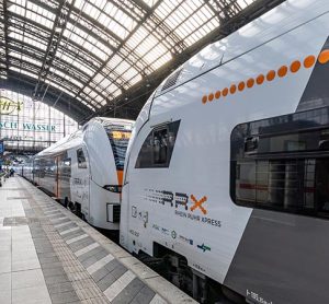 Train at Cologne main station