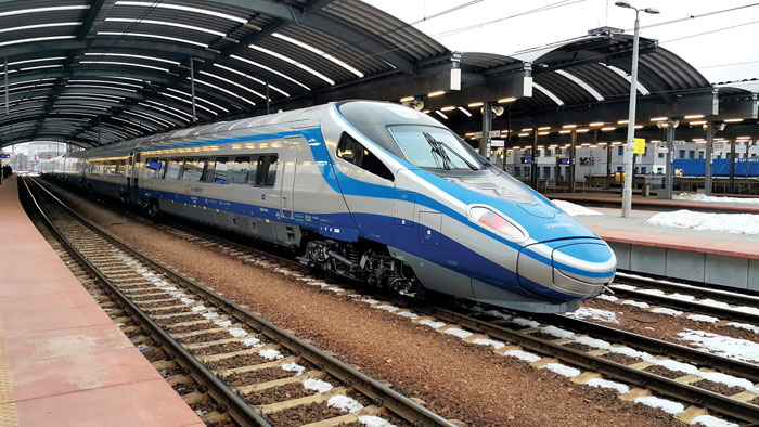 Poland’s modern Express InterCity Premium trains