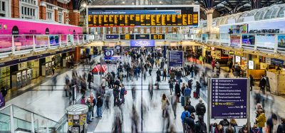 People at Liverpool Street station.