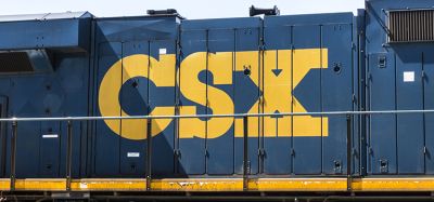 CSX Locomotive Train.
