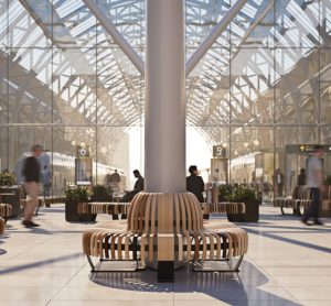 Nature as designer: Biophilic design in modern placemaking at train stations